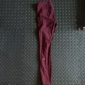lululemon athletica Burgundy Leggings